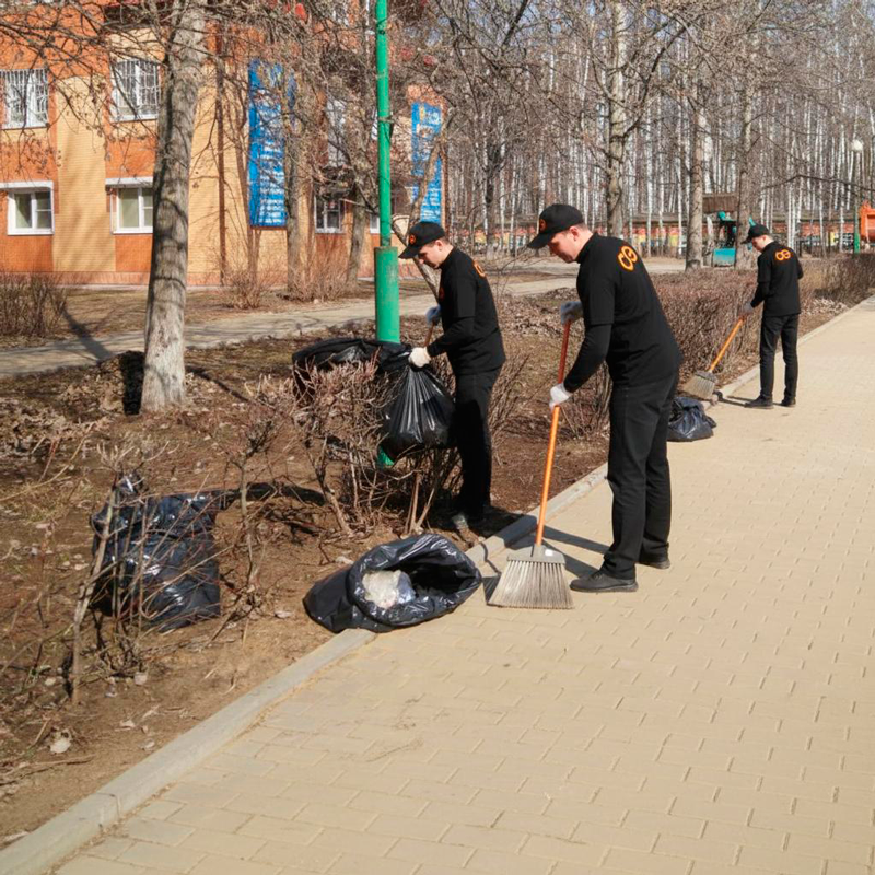 Уборка территории  в Моршанске